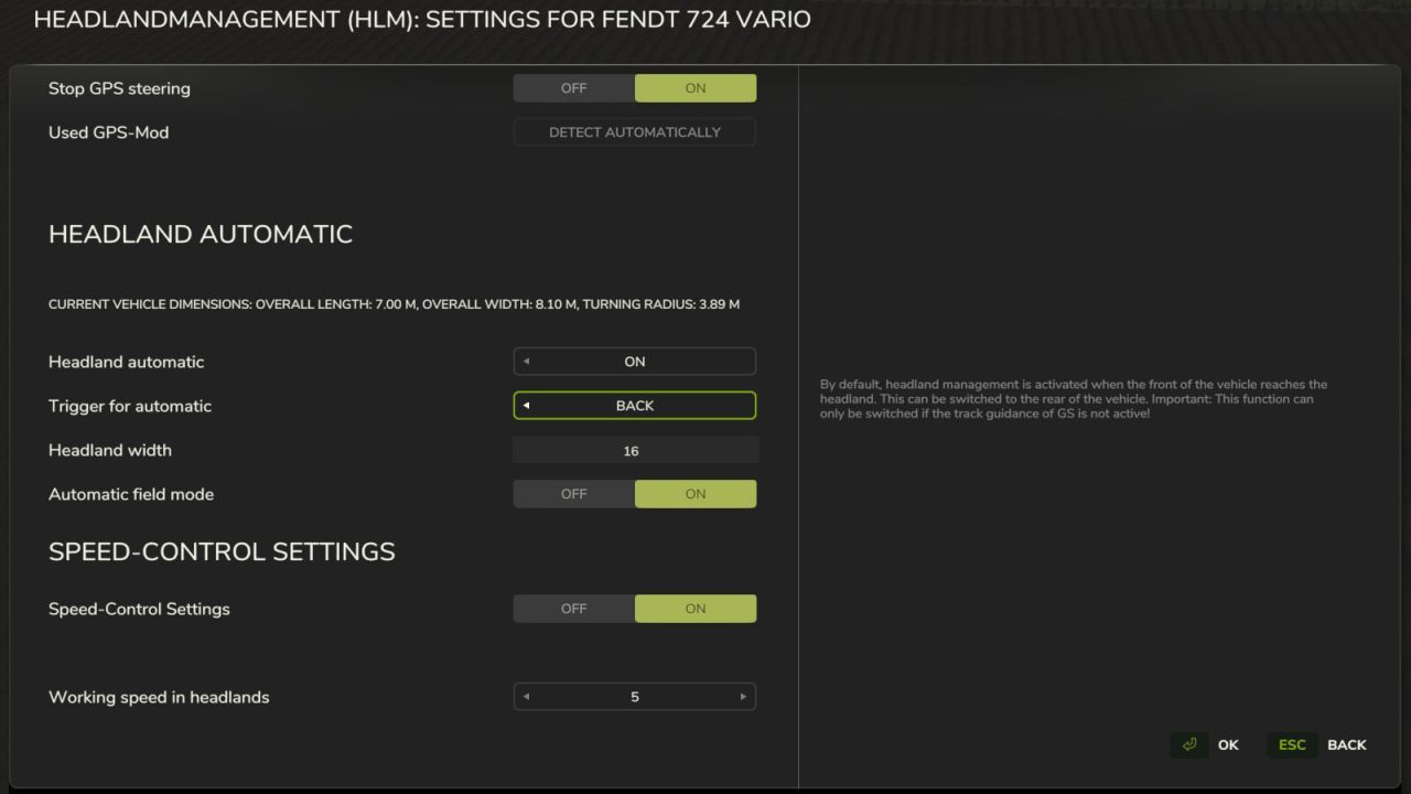 Smart Headland Management for FS25 - Perfect Turns at the Field Edge