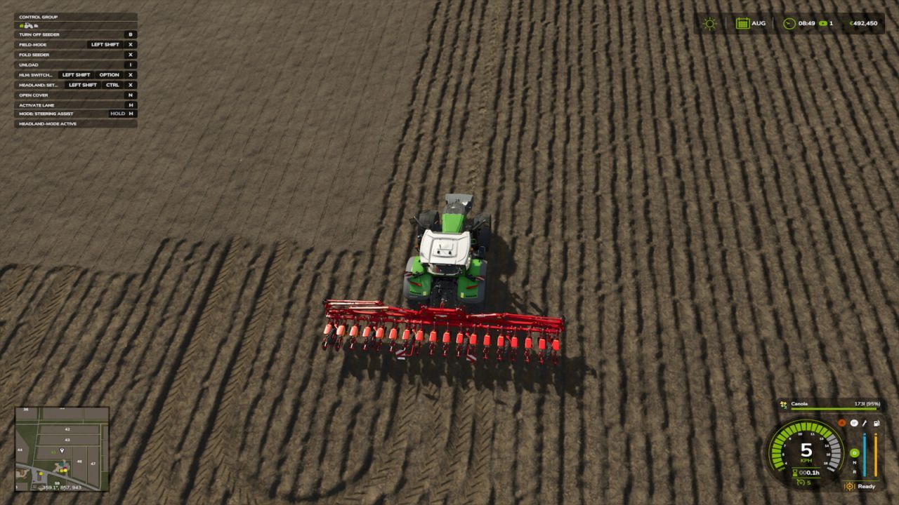 Smart Headland Management for FS25 - Perfect Turns at the Field Edge