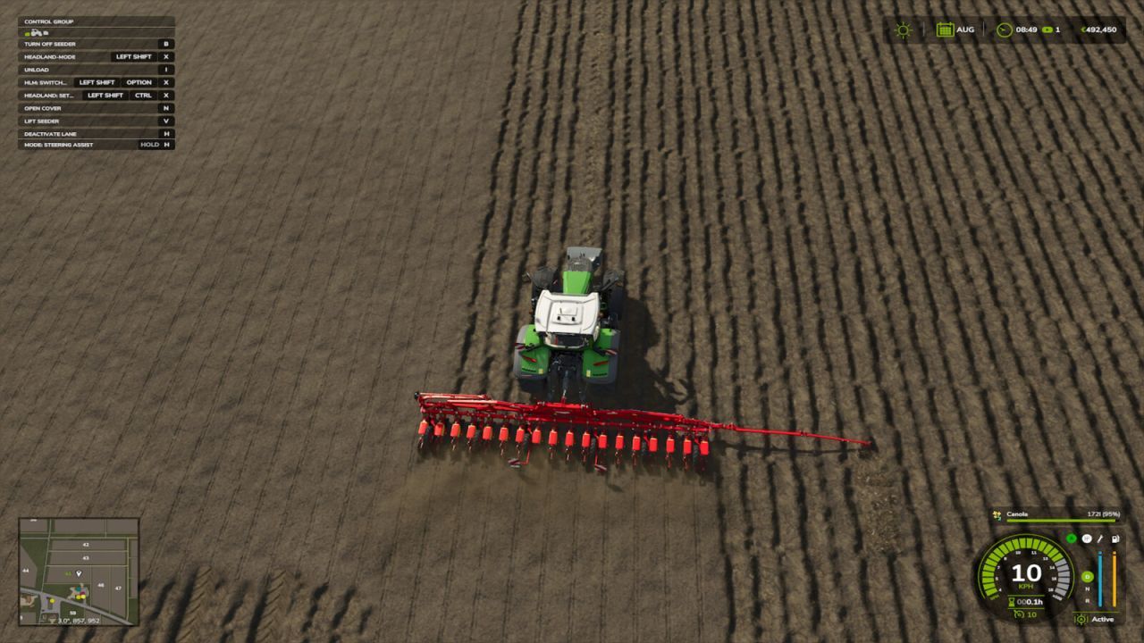 Smart Headland Management for FS25 - Perfect Turns at the Field Edge