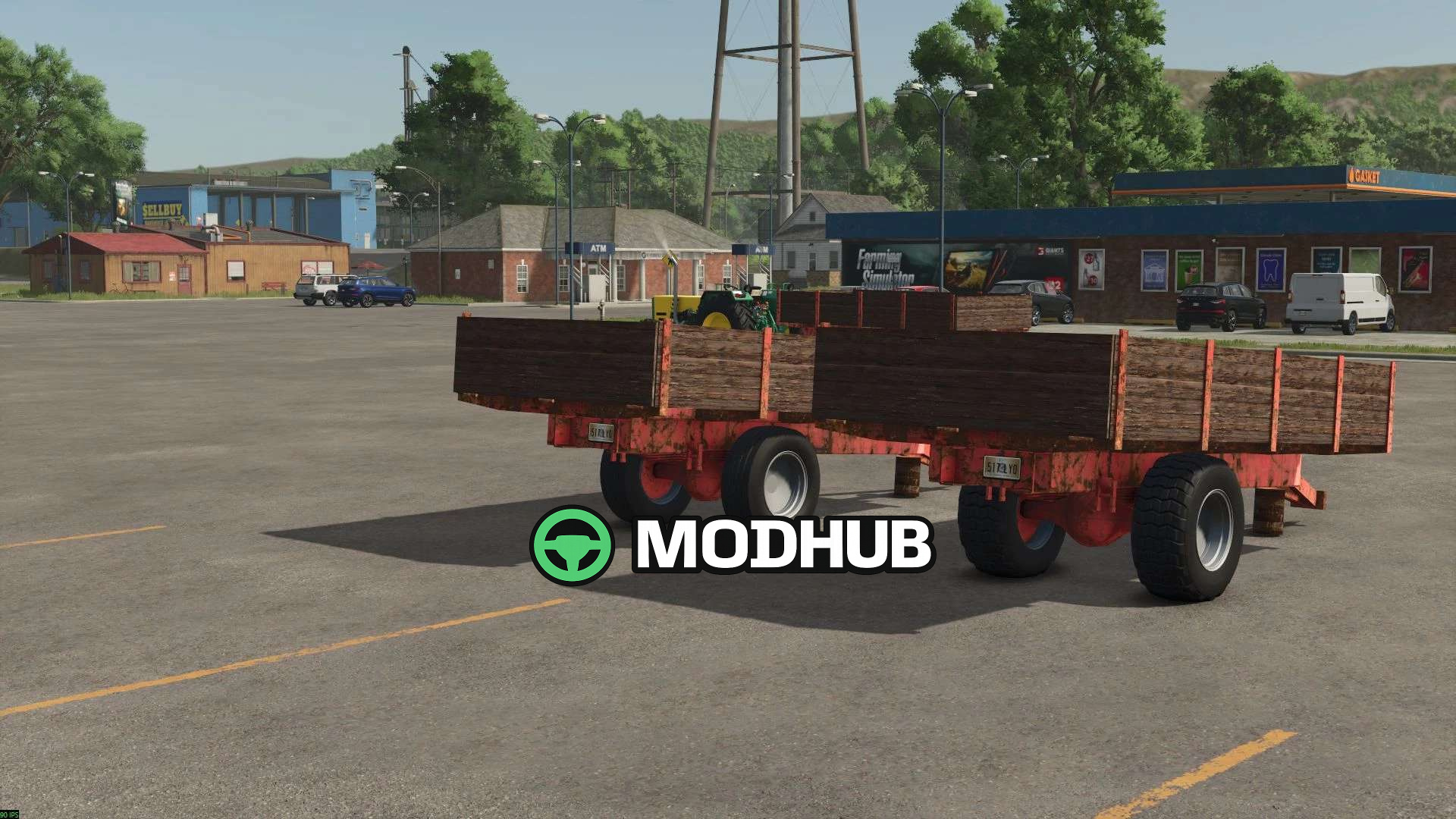 Мод на Причепи Artisanal trailer для Фермер Симулятор 25