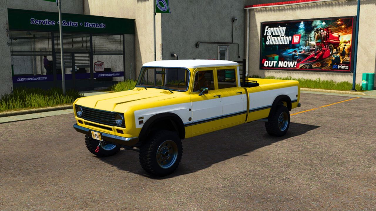 Легендарний Пікап 1975 International 200 Travelette Edit — Cummins Turbo Diesel для FS25