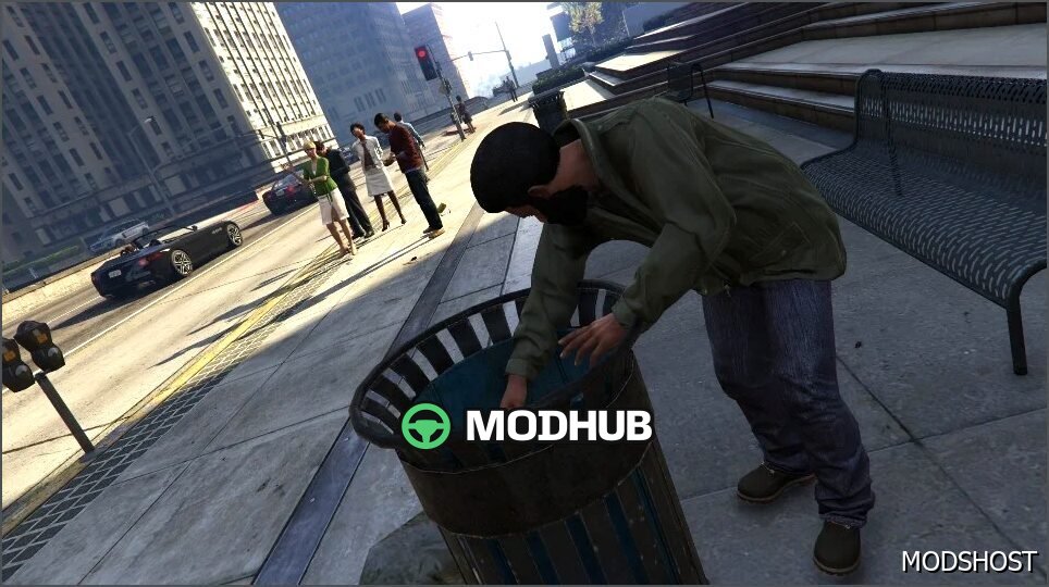 Müllcontainer durchsuchen V: Spannender GTA 5 Script Mod