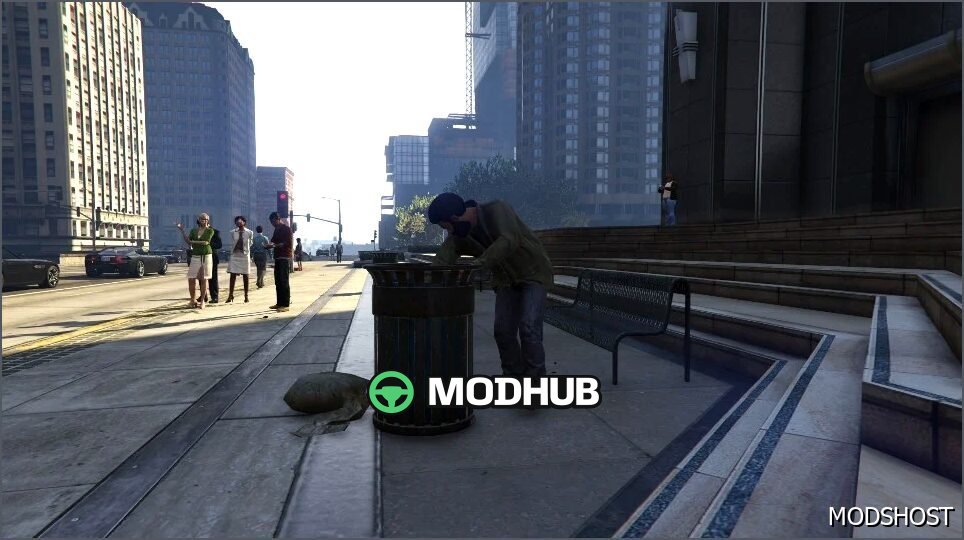 Müllcontainer durchsuchen V: Spannender GTA 5 Script Mod
