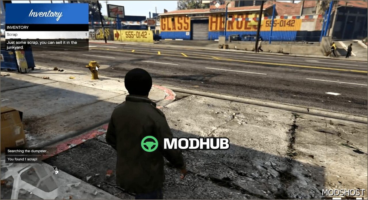 Müllcontainer durchsuchen V: Spannender GTA 5 Script Mod