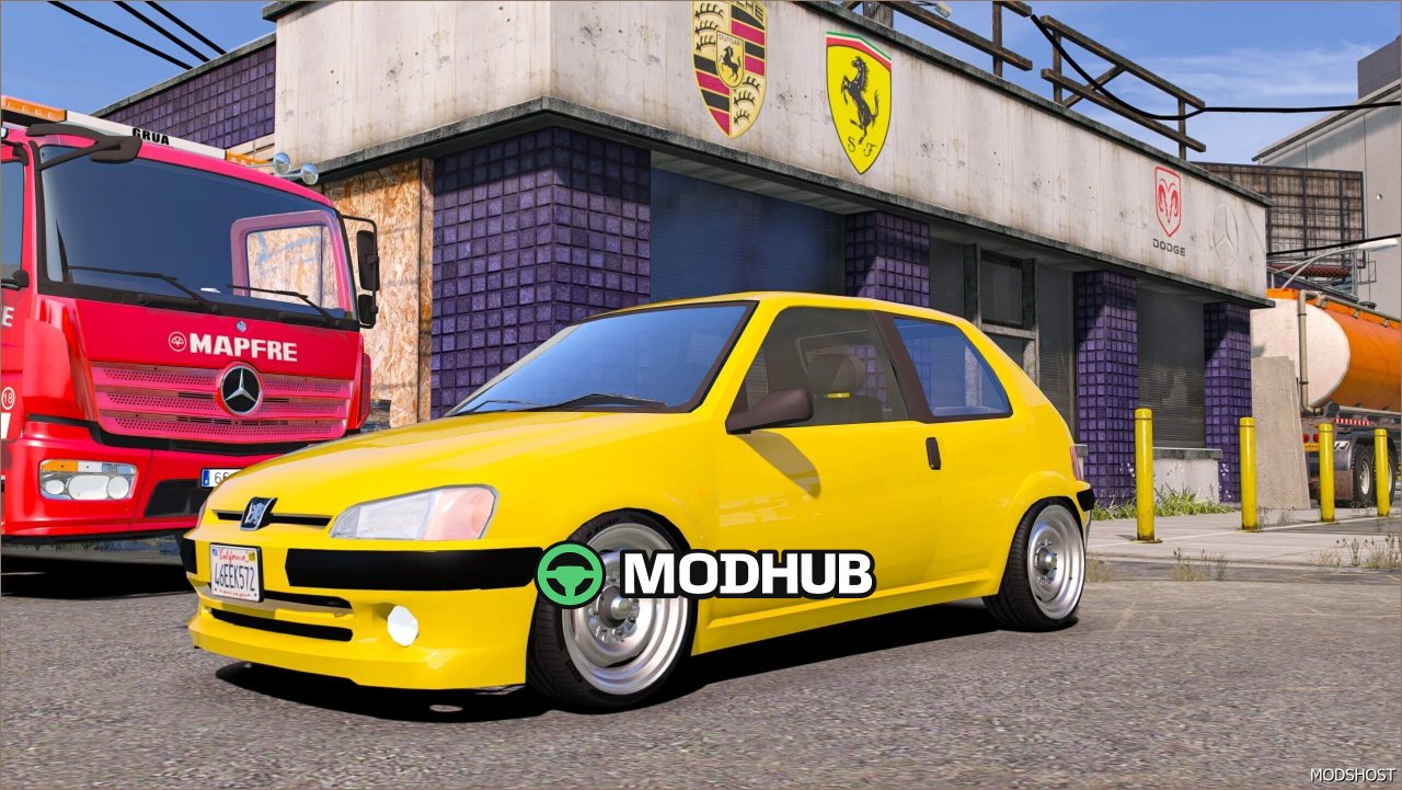 Peugeot 106 2000 ADD on GTA 5 Vehicle Mod