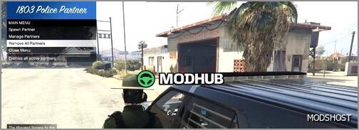 1803 Police Partner Plugin GTA 5 Script Mod