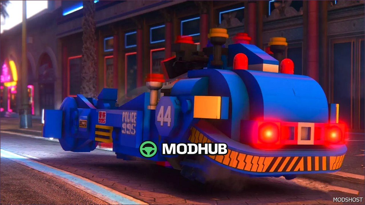 Lego Car “blade Runner Spinner” GTA 5 Vehicle Mod