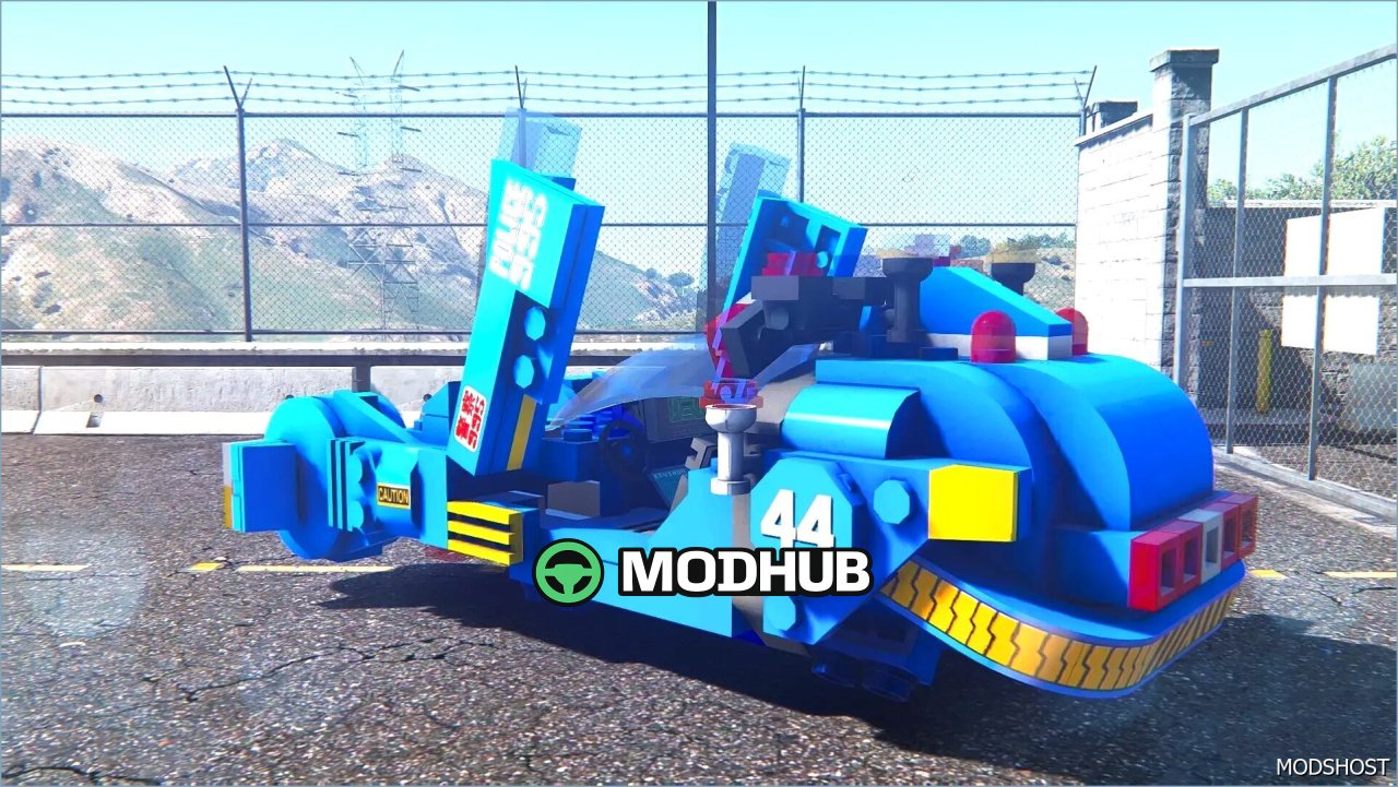 Lego Car “blade Runner Spinner” GTA 5 Vehicle Mod