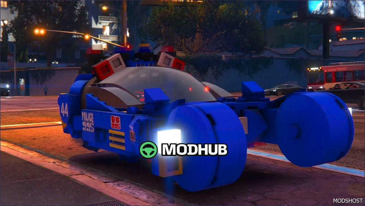Lego Car “blade Runner Spinner” GTA 5 Vehicle Mod