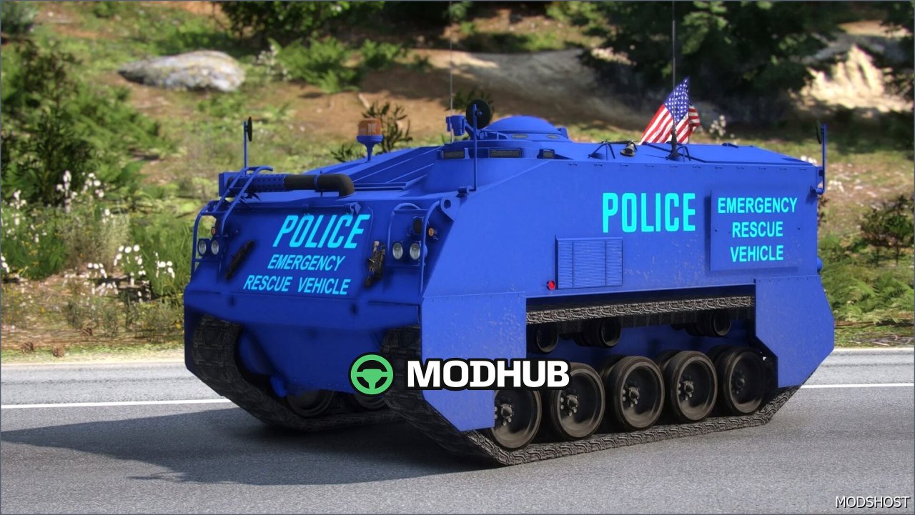 1952 M75 Armored Personnel Carrier Animated Vehfunc Legacy GTA 5 Vehicle Mod