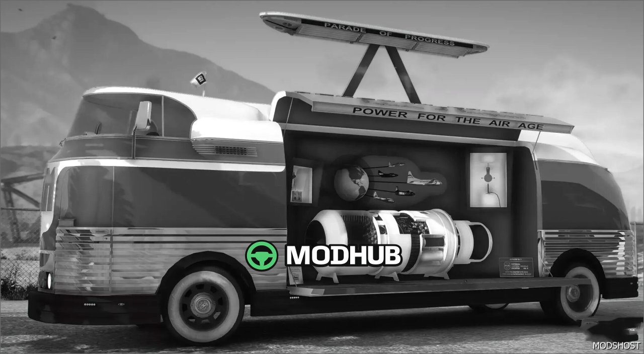 1953 General Motors Futurliner GTA 5 Vehicle Mod