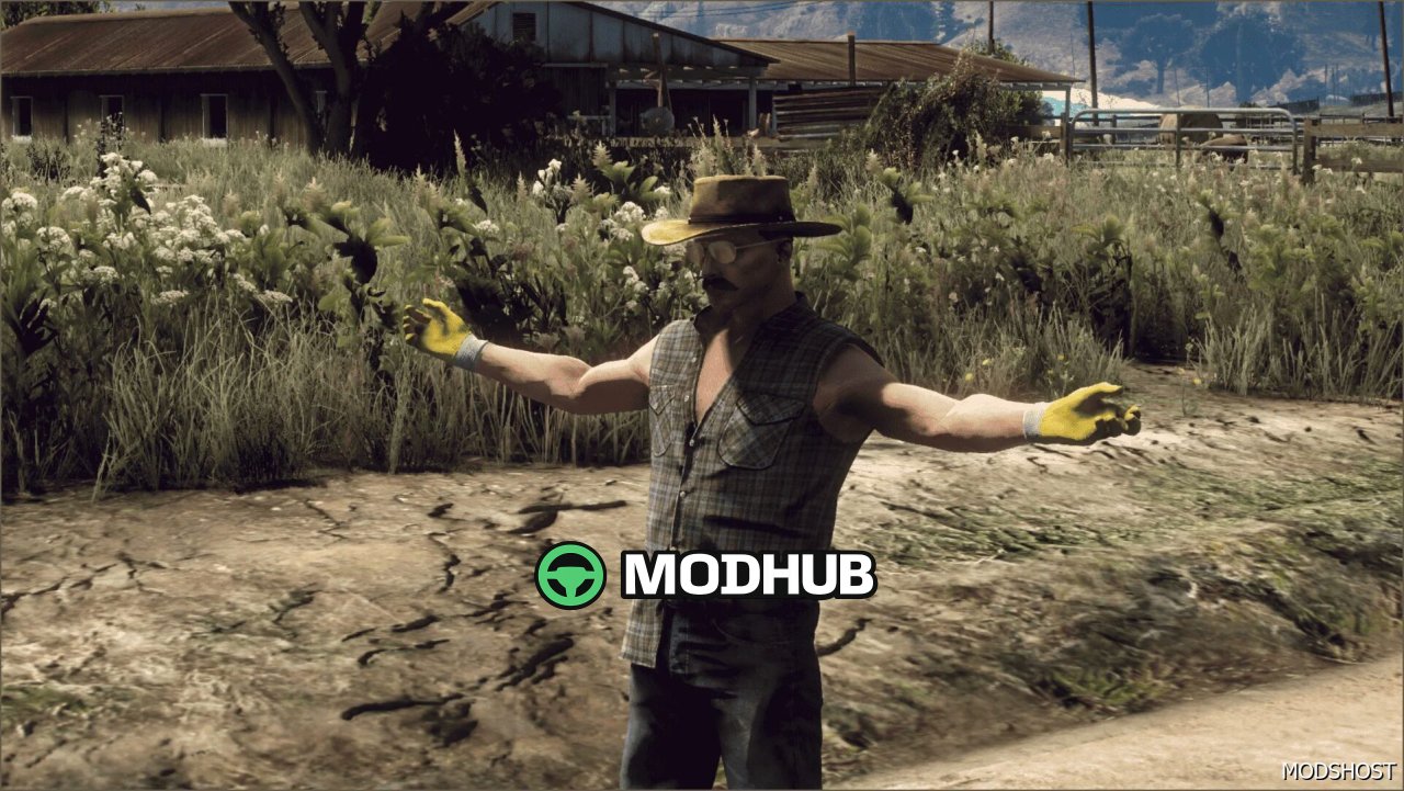 DRY Creek MP Male Cowboy HAT (singleplayer/fivem) GTA 5 Mod