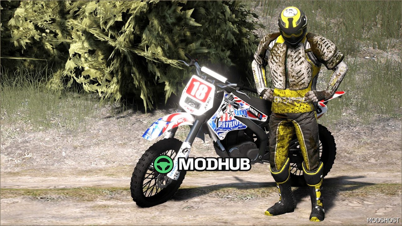 Motorcross Outfit MP Male GTA 5 Player Mod