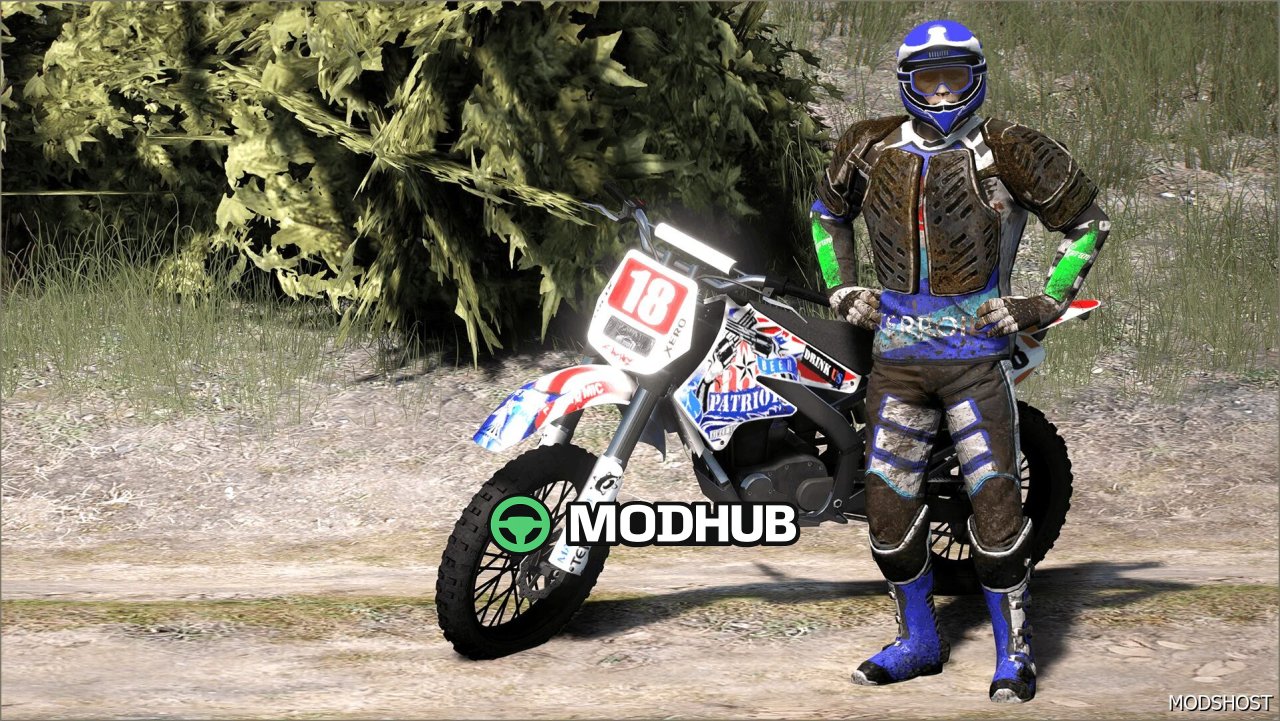 Motorcross Outfit MP Male GTA 5 Player Mod