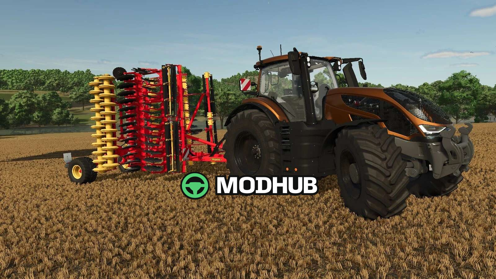 Mod für John Deere Carrier XL 625 Scheibenegge für Farming Simulator 25