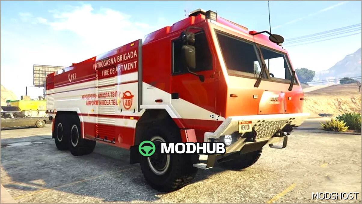 Tatra T 815 Firetruck: Fast and Reliable Emergency Response
