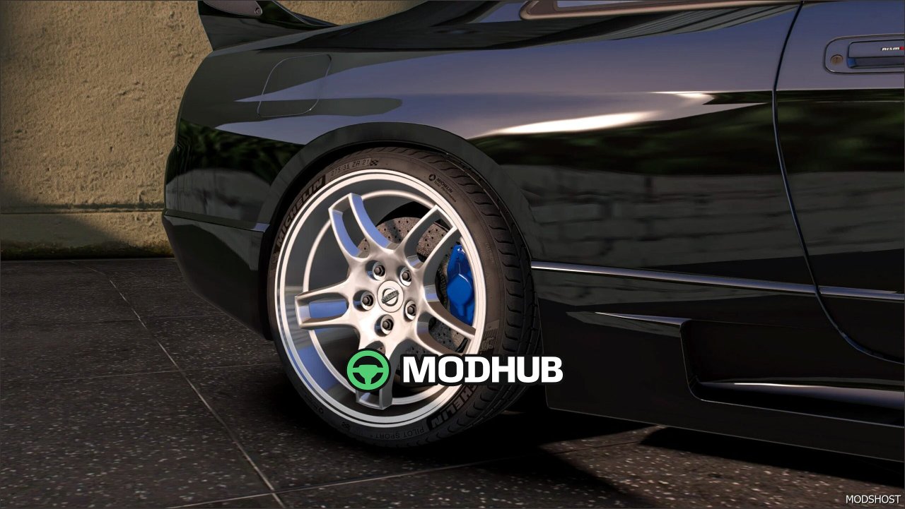 Wheel Nissan GT R R33 Replace GTA 5 Vehicle Mod