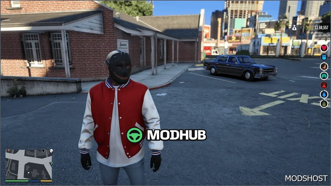 Maska LED Purge Franklina (imponujący styl) SP GTA 5