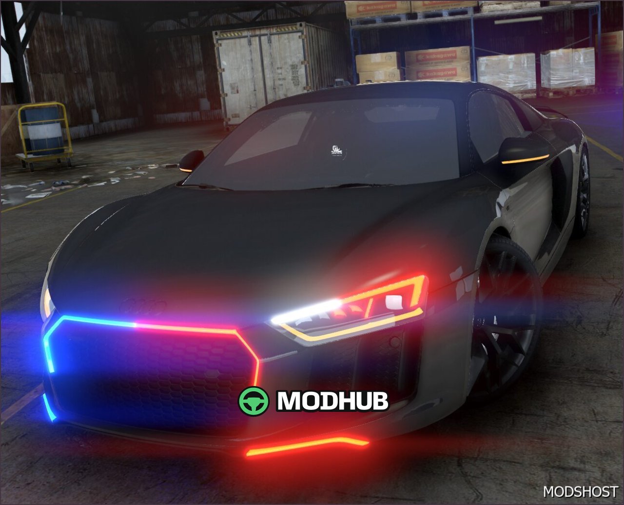 Audi R8V10: Beeindruckendes und leistungsstarkes Fahrzeug