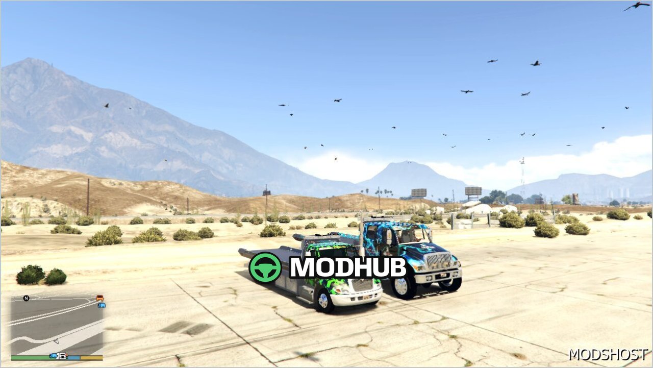 International Flatbed Abschleppwagen - stilvoll und leistungsstark