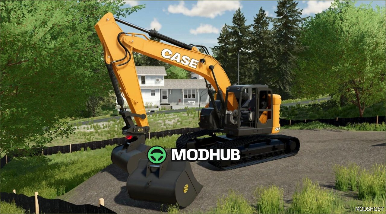 Beeindruckender Gabelstapler Case / Link Belt 245 Farming Simulator 22