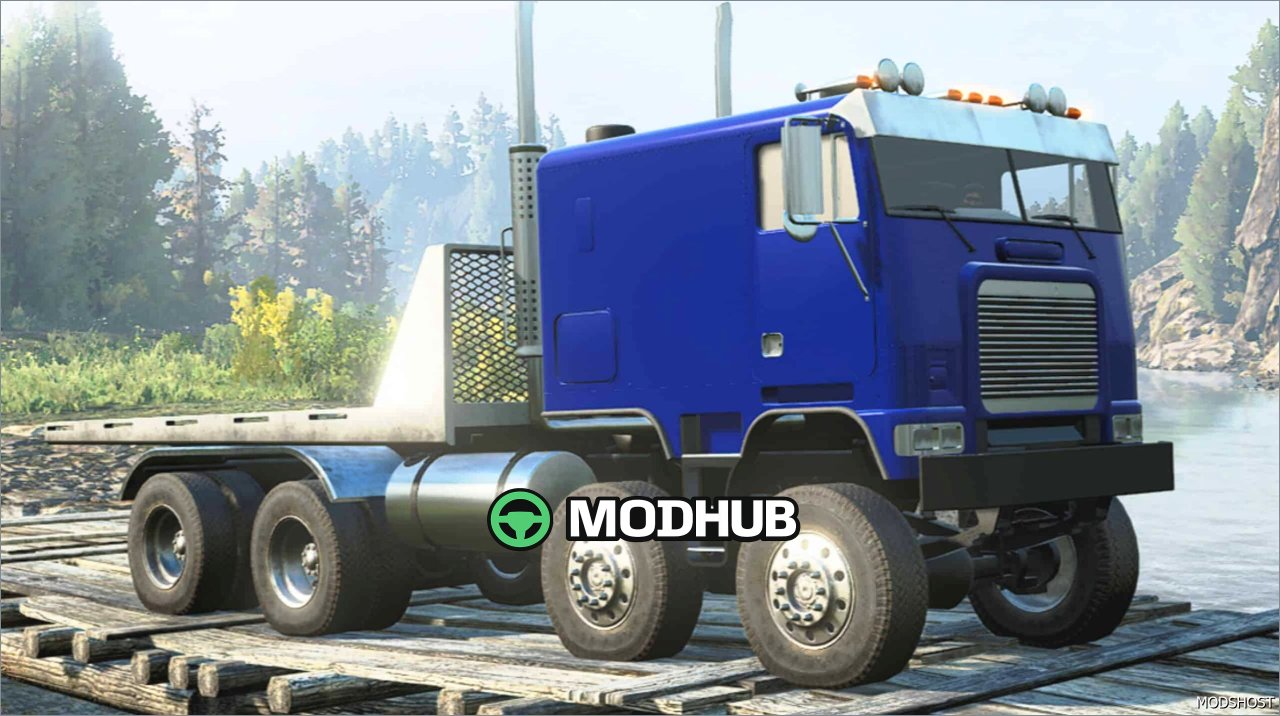 GWC 1990 GLB Cabover V1.0.1 - Unikalny mod ciężarówki