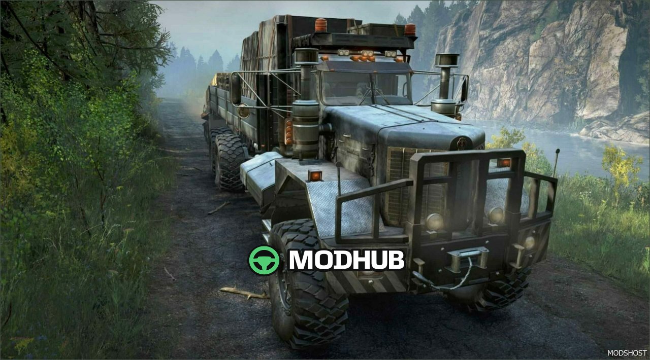 Kenworth 963 “Cerberus” – potężny mod ciężarówki SnowRunner