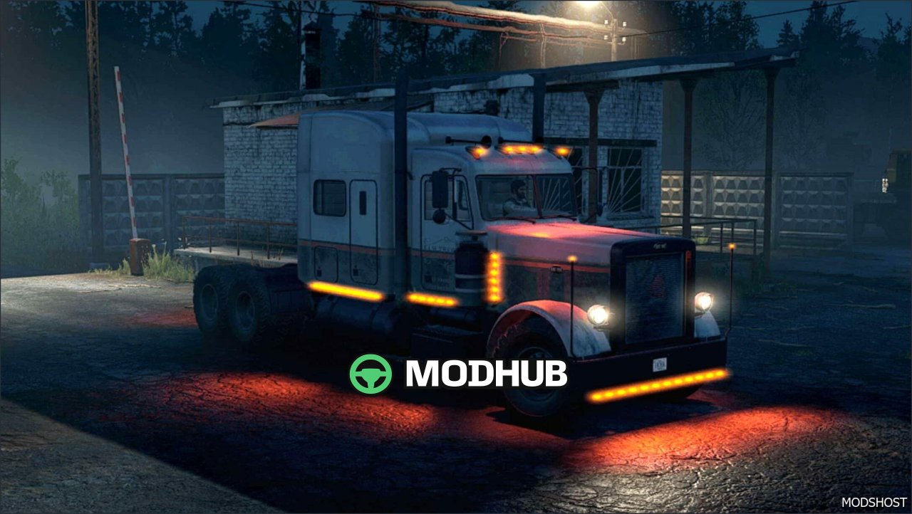 Mod ciężarówki Czarna Perła SnowRunner – oszałamiający dodatek