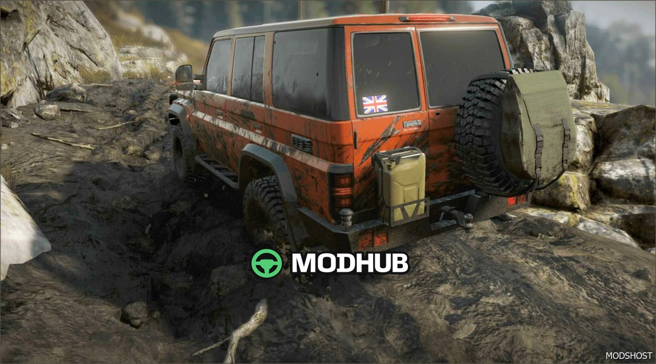 Imponujący High Lander J76 V1.1 Mod Samochodu SnowRunner