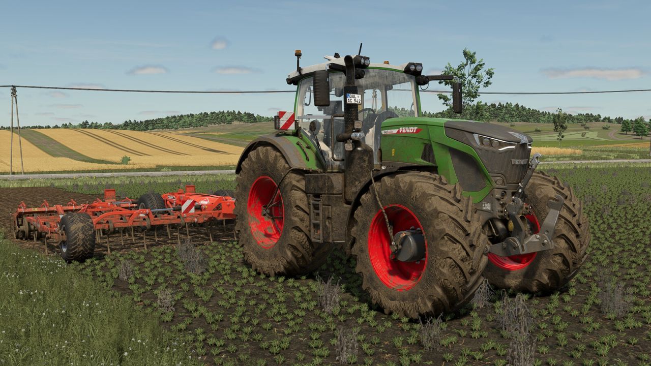 Powerful Tractor Fendt 900 Vario Gen6/7 for Efficient Farming