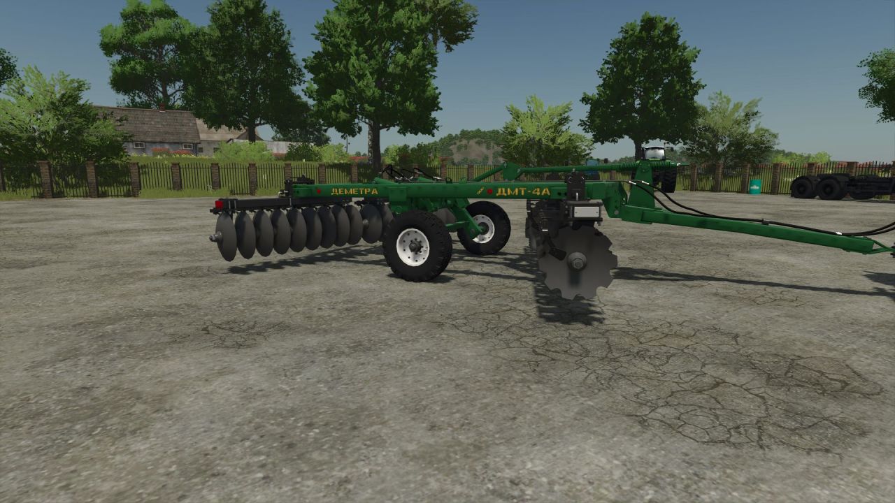 Efficient Mod DMT-4 Demetra for Farming Simulator 25
