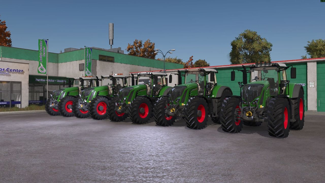 Powerful Tractor Fendt 900 Vario S4 for High Yields