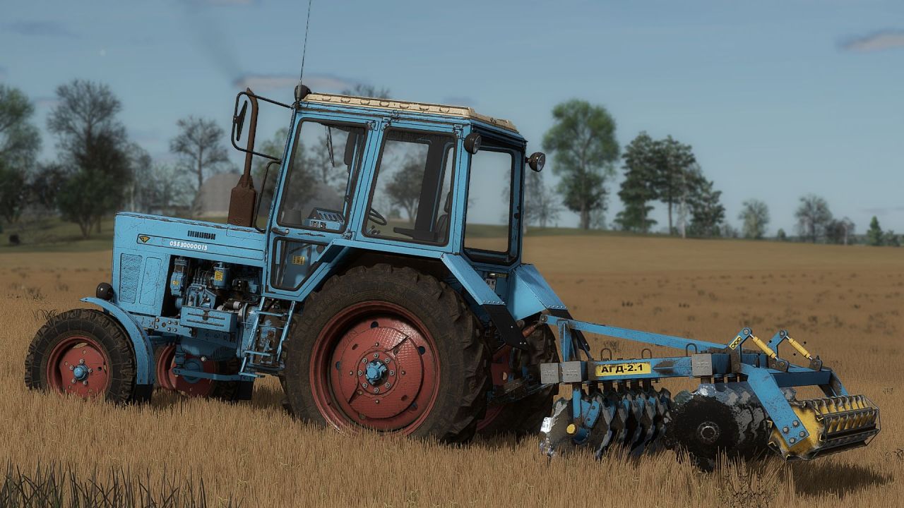 Effektiver Scheibenbearbeitungs AGD-21 für Farming Simulator 25
