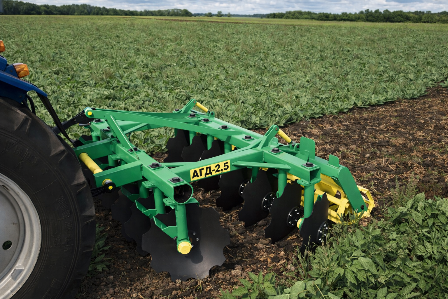 Мод на дискову борону AGD-2.5 (старого зразка) v1.0.0.1 для Фермер Симулятор 25