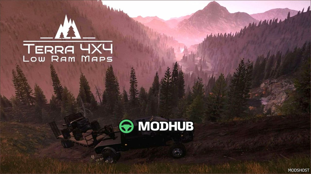 Spring Valley, Exciting Crawling Map for SnowRunner