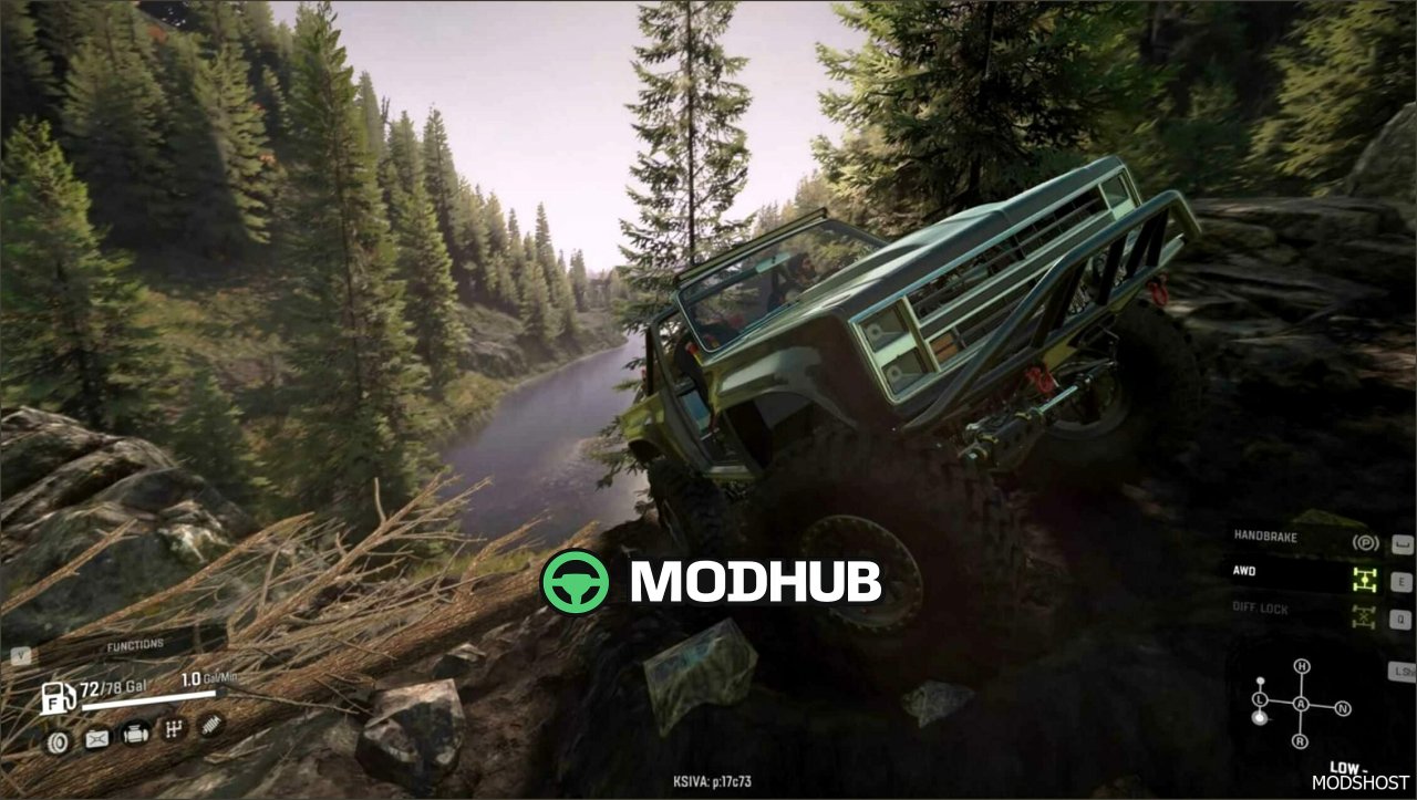 Spring Valley, Exciting Crawling Map for SnowRunner