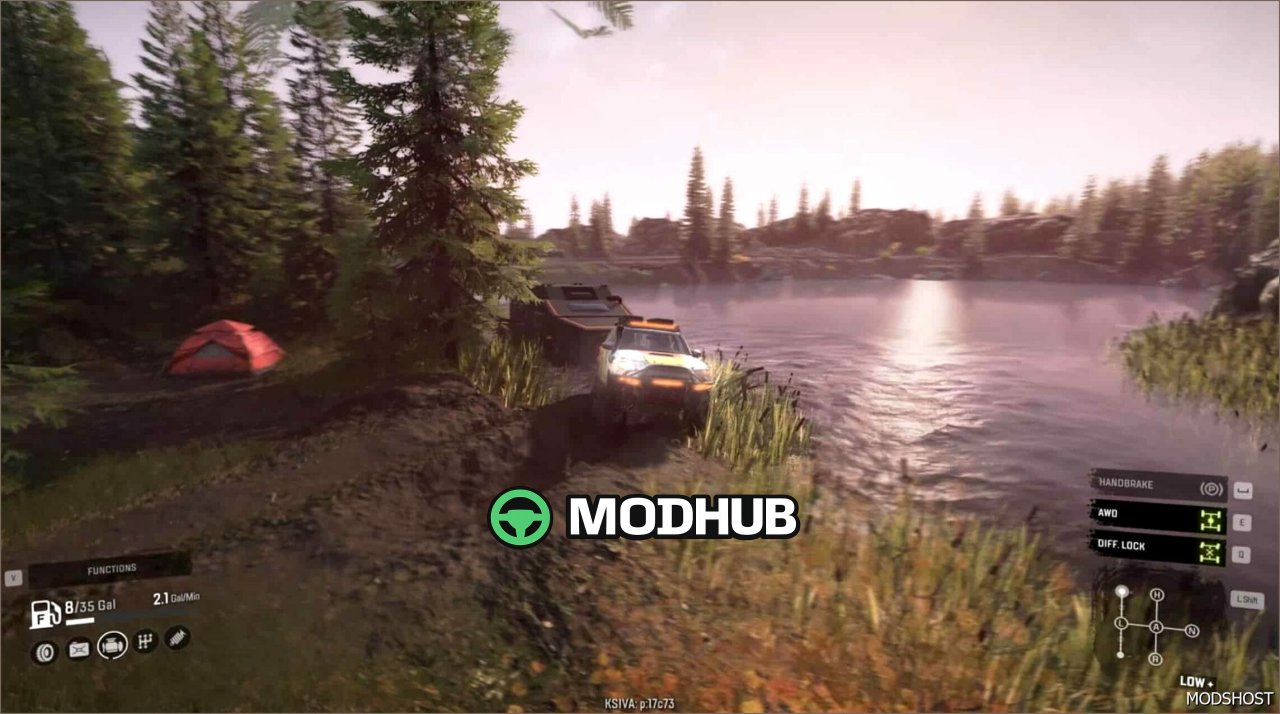 Spring Valley, Exciting Crawling Map for SnowRunner