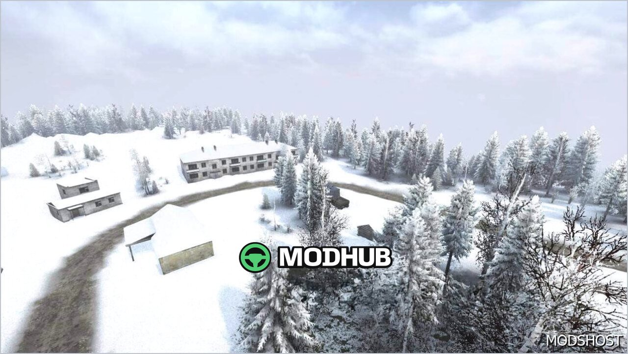 Departing Map MudRunner Mod - thrilling and expansive