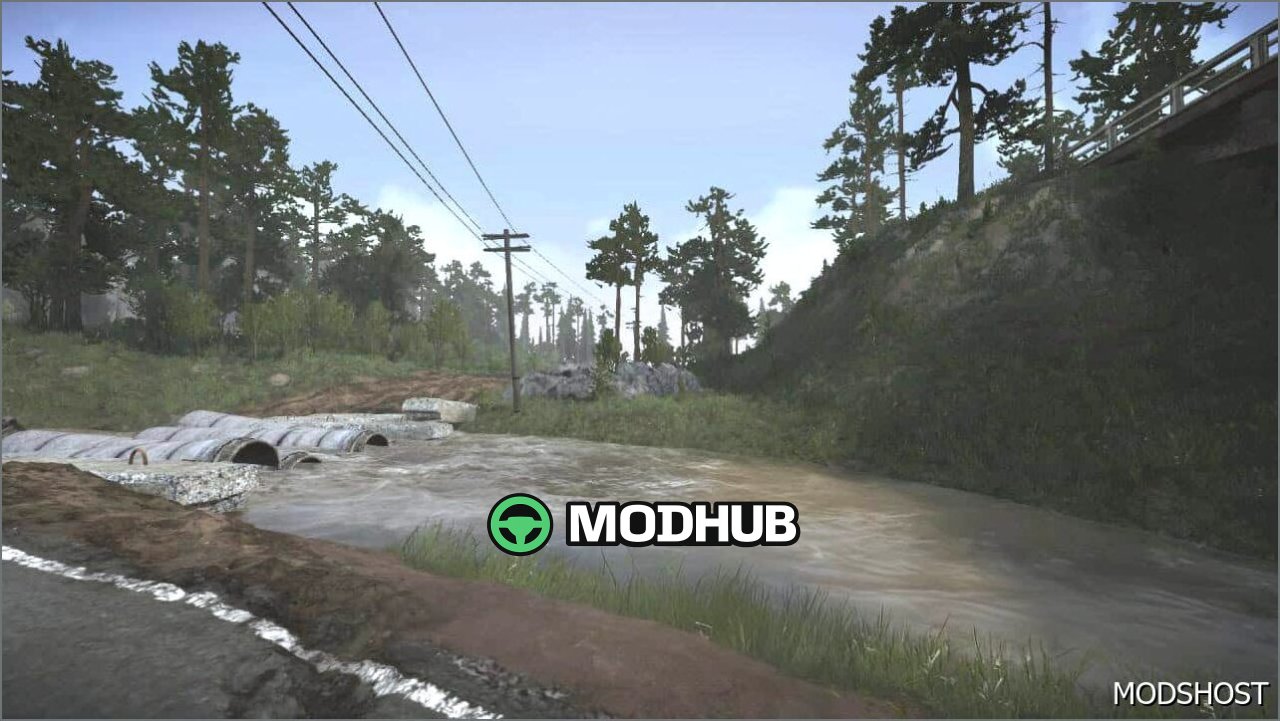 Мапа Монтани MudRunner Mod - захоплююча та складна