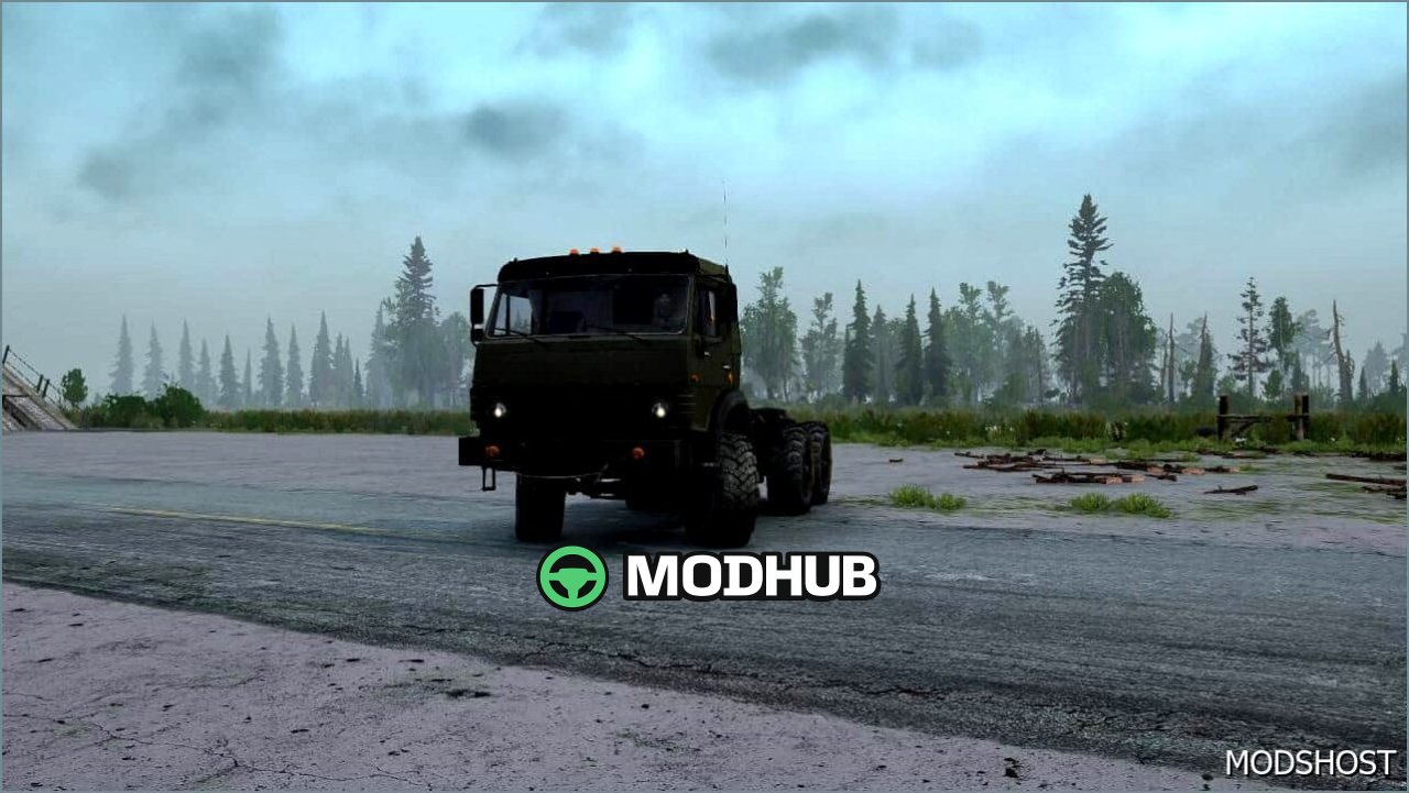 Mod Kamaz – 44108M V25.09.18 Potężna Ciężarówka