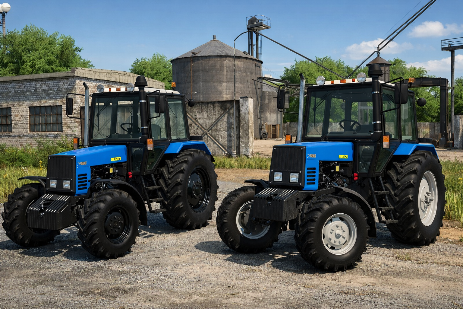 Мод на трактор MTZ 892.2 для Фермер Симулятор 25