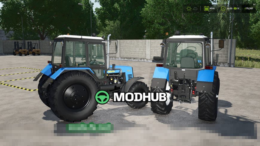 Mod für Traktor MTZ 8922 für Farming Simulator 25