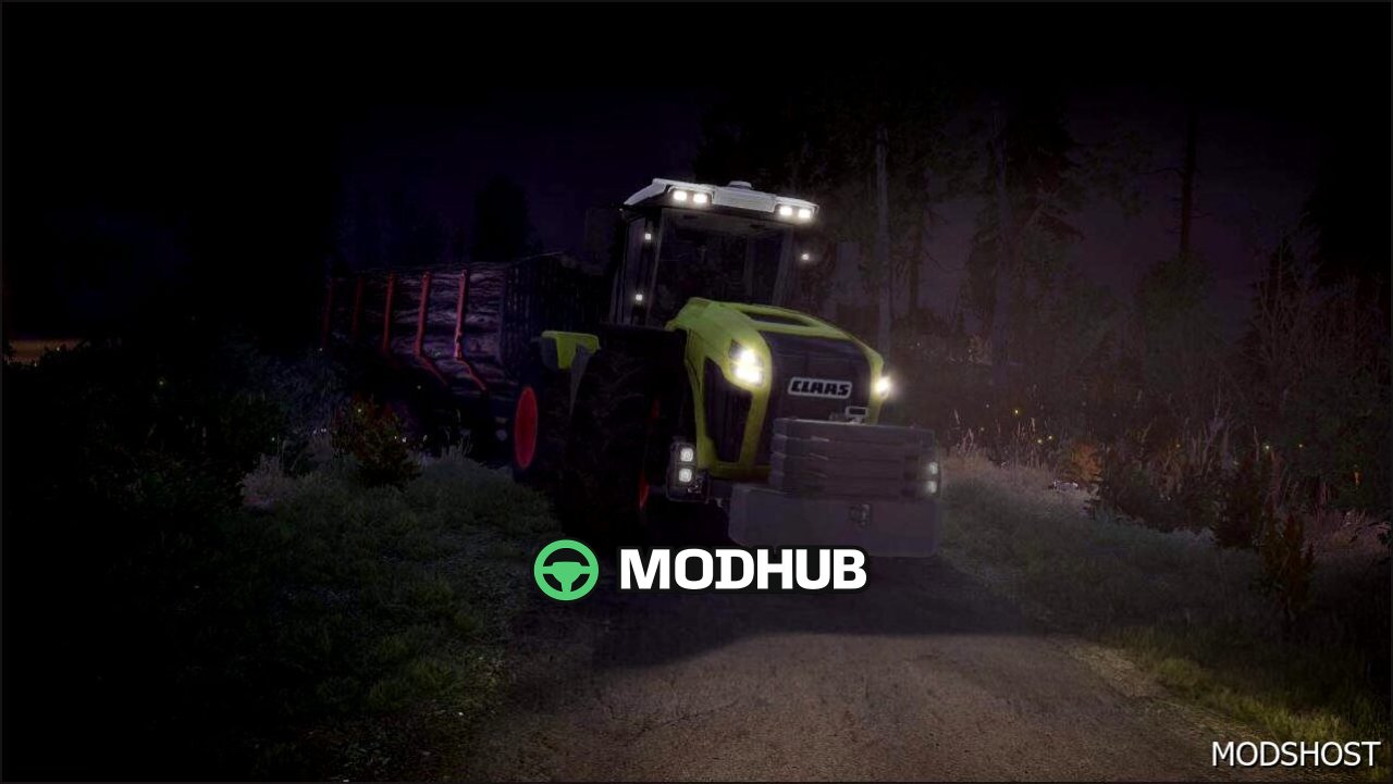 Claas Xerion 5000 Mod V08.11.25 - Potężny i wszechstronny ciągnik