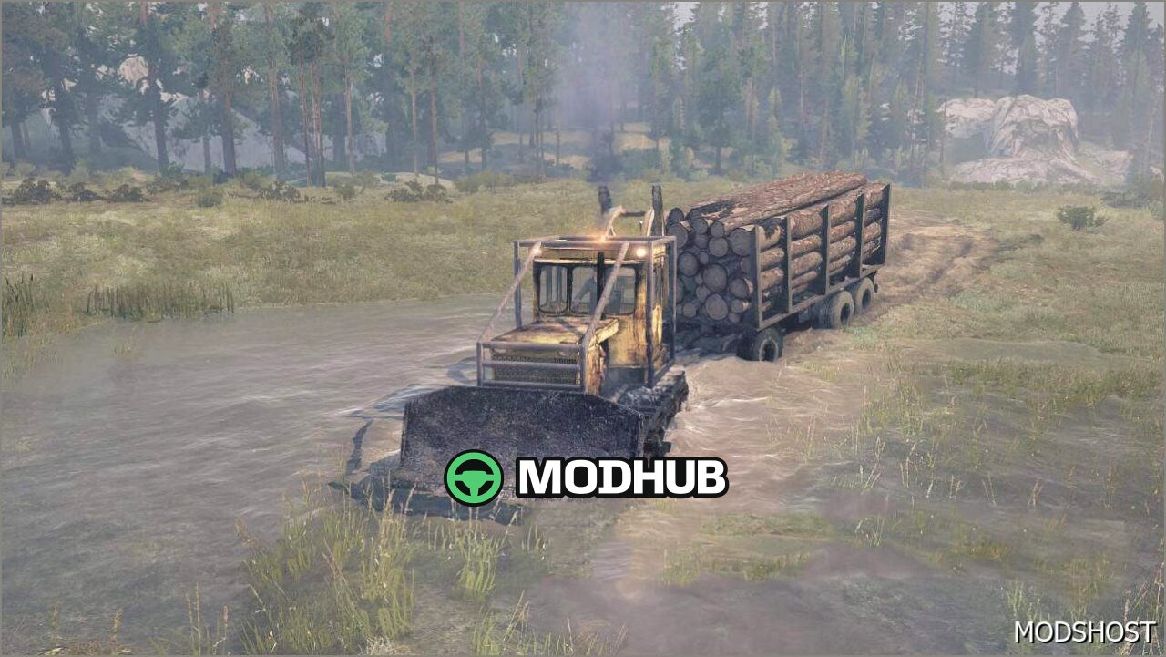 Chtz T 130 Мод MudRunner - Старий, але надійний трактор