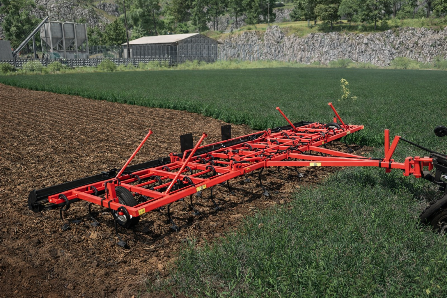 Мод на культиватор КПМ-10 Тeхмаш для Фермер Симулятор 25