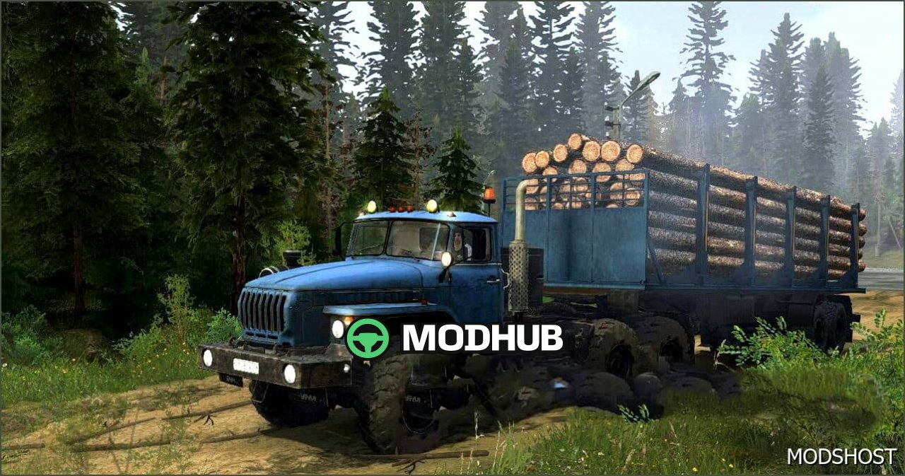 Ural 4320-19/44202 Ojalaaki Edit - Potężny i Wszechstronny Ciężarówka