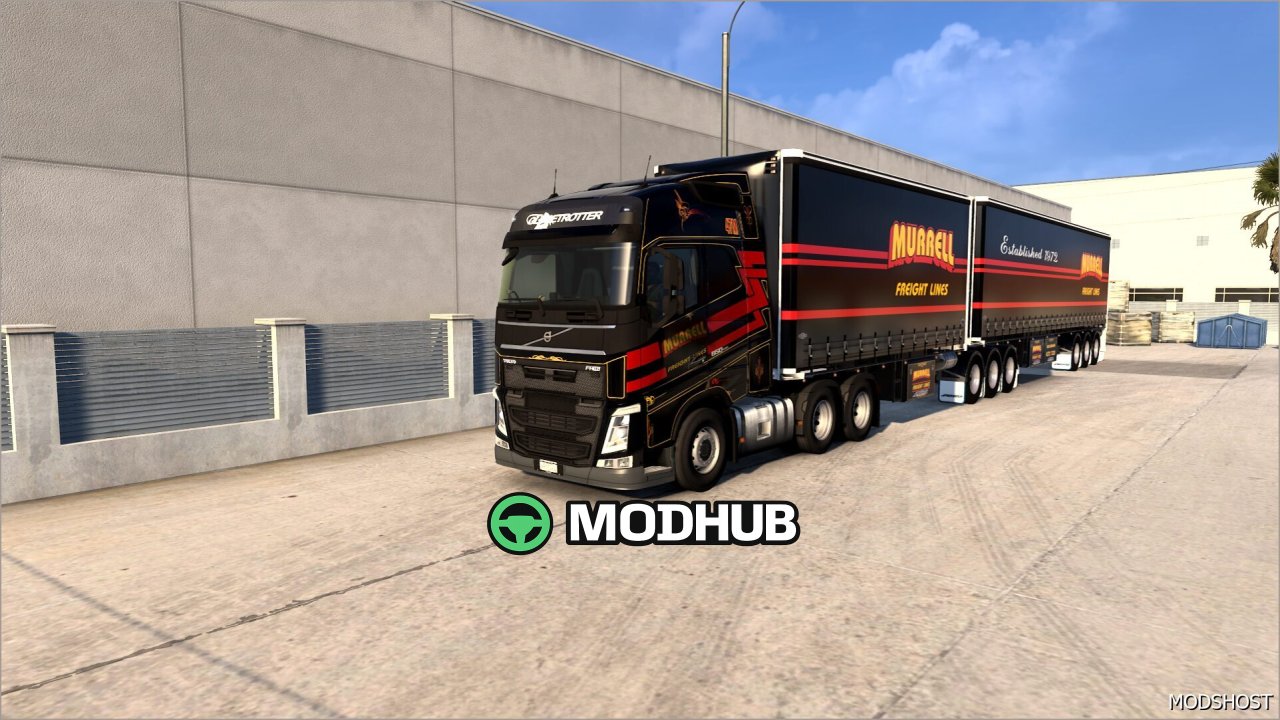 Volvo FH16 Aussie with Tipper and Curtainsider 1.58 - Powerful and Stylish