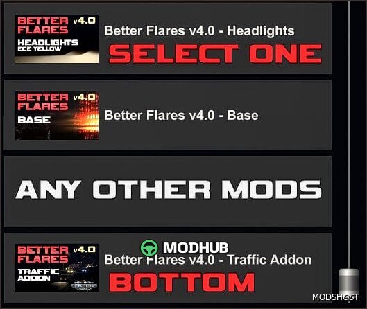 Better Flares V4.6.9 - Enhanced and Compatible Mod