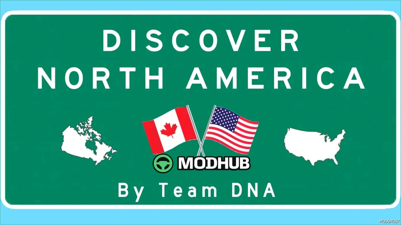 Odkryj Amerykę Północną V1.7.3 - ekscytujący mod mapy