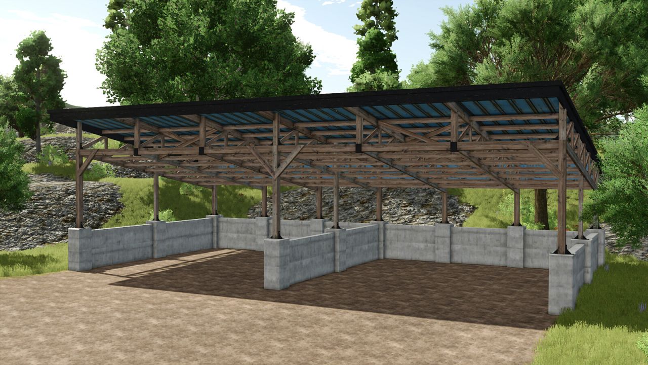 Пак декорацій Goldcrest для Farming Simulator 25